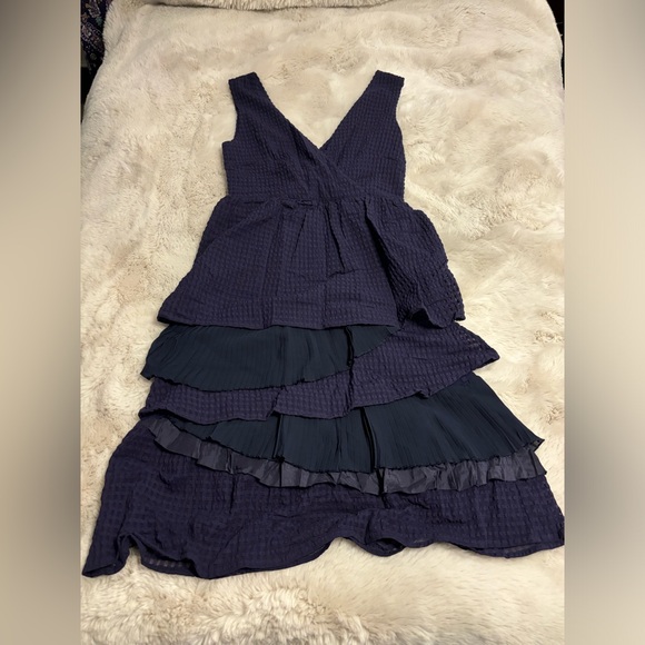 **SOLD** Anthropologie Blue Belle Dress - Picture 2 of 4